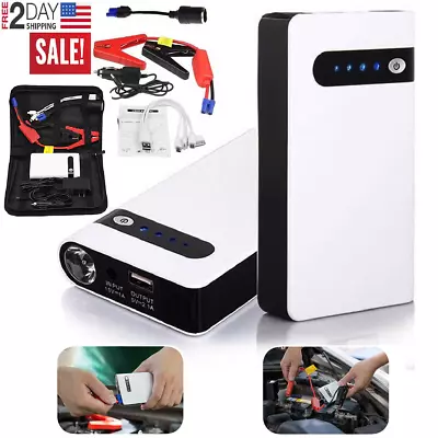 20000mAh USB Multi-Function Car Jump Starter Battery Charger Power Bank Booster • $35.39