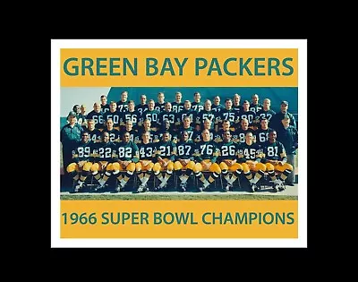 Green Bay Packers Super Bowl 1 Matted Team Photo • $17.95