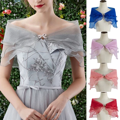 $11.89 • Buy Women Lace Sleeve Shrug Shawl For Gatsby Bridal Wedding Evening Party Dress AU