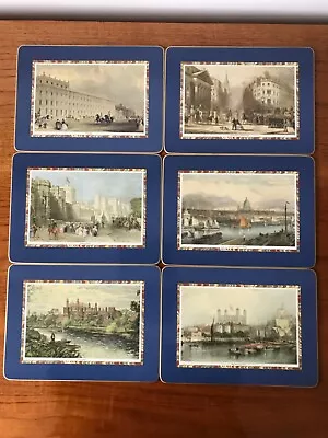 Cloverleaf Placemats X6 Victorian London Scenes • £16.99