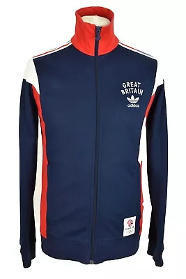£29.95 • Buy ADIDAS Team GB Blue Jumper Size S Mens Full Zip Outerwear Outdoors Menswear