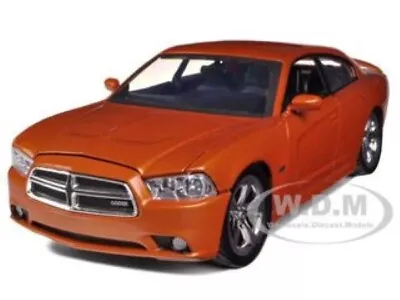 2011 Dodge Charger R/t Hemi Orange 1/24 Diecast Model Car By Motormax 73354 • $19.99