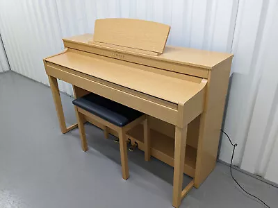 Yamaha Clavinova CLP-440 Digital Piano And Stool In Cherry Wood Stock No 24136 • £850