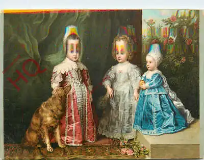 Picture Postcard__THE CHILDREN OF CHARLES I VAN DYCK [MISCH & CO] • £2.19