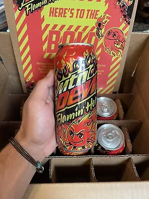 🔥 Mountain Dew Flamin' Flaming Hot Limited Edition Mtn Dew 1 Can IN HAND 🔥 • $15.99