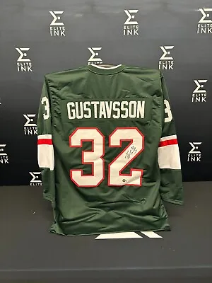 Minnesota Wild  Filip Gustavsson Signed/autographed Custom Jersey Beckett COA • $25