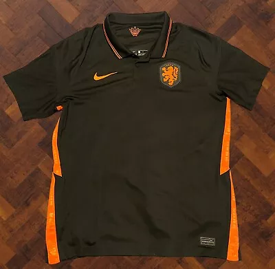 Netherlands 2020/2021 Euros Home Football Shirt / Jersey - Size Large Nike • £49