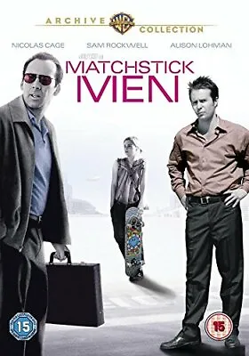 Matchstick Men DVD Comedy (2013) Nicolas Cage Quality Guaranteed Amazing Value • £2.23