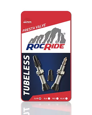 RocRide® Presta Valve Stems For Tubeless Rims And Wheels. Aluminum. • $12.97