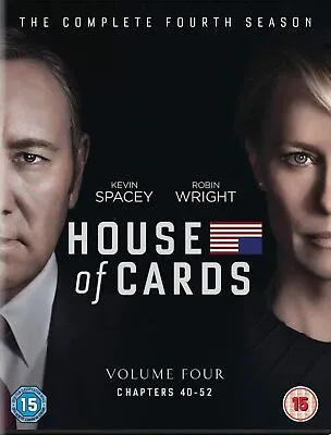 House Of Cards - Season 4 [DVD] [2016] [New & Sealed] • £2.89