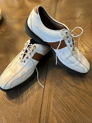 FootJoy 52110 MyJoys Icon Golf Shoes Mens Size 10m • $50