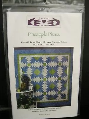 From Marti And Me Pineapple Pizazz  Quilt Pattern #8534 New! • $6.99