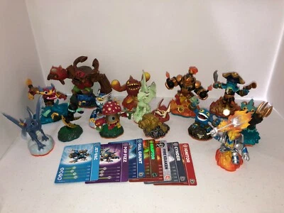 $21.95 • Buy Skylanders Figures Lot Of 14 Cards Giants Swap Force Xbox 360 