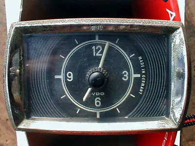 Vintage Mercedes VDO 12V Clock Out Of A 1960 190B Ponton • $80