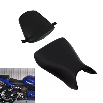 Black Driver Passenger Seat Pillion Fit For Yamaha YZF R6 2003-2005 YZFR6S 06-09 • $68.98