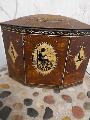 Vintage W & R Jacob Liverpool Biscuit Tin • £5