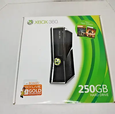 $38.97 • Buy Microsoft XBOX 360 250GB Hard Drive BOX ONLY PACKAGING ONLY 2 Stickers On Top