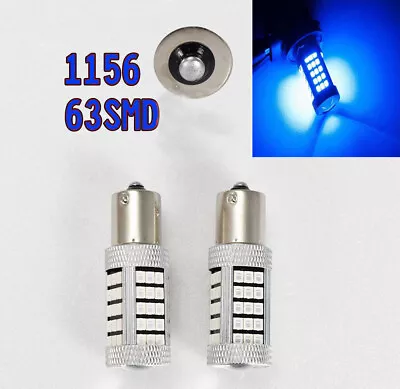 1156 P21W 3497 7506 63 LED Projector  Blue Bulb Rear Turn Signal Light K1 AV K • $18.30