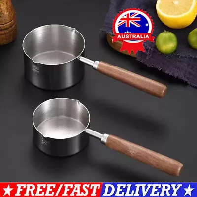 Mini Soup Pot Porridge Cooking Pot Milk Pan With Long Handle Small Saucepan Pot • $15.99