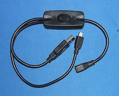 £22 • Buy USB&Power Cable/lead Raspberry Pi2/3 NOT Pi1 Or 4 Atrix Lapdock IncON/OFF Switch
