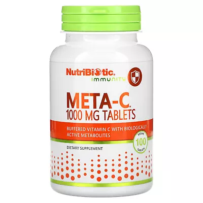 Immunity Meta-C 1000 Mg 100 Vegan Tablets • $17.18