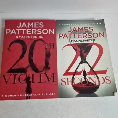 20th Victim 22 Seconds (Women's Murder Club Thriller  Large Paperback Books.)  • $31.95