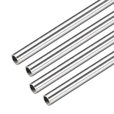 4Pcs 304 Stainless Steel Capillary Tube 7.2mm ID 8mm OD 300mm Long 0.4mm Wall • $15.85