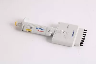 Eppendorf Research Plus Variable Volume 300 30-300uL 8 Channel Pipette Manual • $239.99