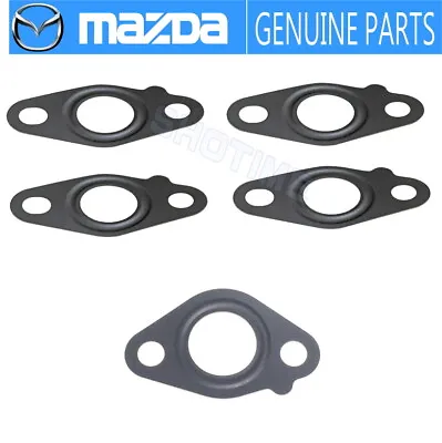 MAZDA GENUINE 93-02 RX-7 FD3S 5pcs Turbo Oil Pipe Drain Gasket JDM OEM • $24