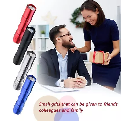 Mini Flashlight With Strap AA LED Ultra Bright Torch Camping Hiking Portable • $5.19