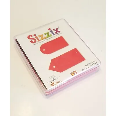 Sizzix Tag Die Cutter Ellison Cutting Tool Paper Crafts Scrapbooking Supply • $10