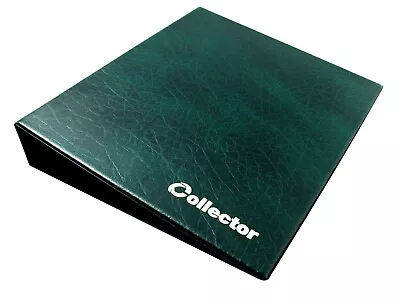 GREEN Banknote Album Folder Book 10 Banknotes Pages Sleeves BIG CAPACITY SOP • £15.49