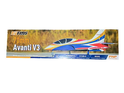 FMS Avanti V3 70mm EDF PNP With Reflex FMM127PX Airplanes P&P Electric • $399