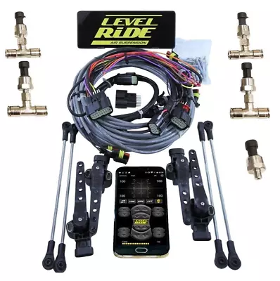 Level Ride Bluetooth Air Ride Suspension 4-corner Controller 3 Preset Heights • $1348