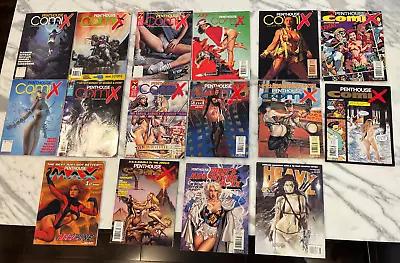 13 Very Daring Issues Of Penthouse Comix Plus 4 Bonuses. 17 Total *** HOT *** • $26