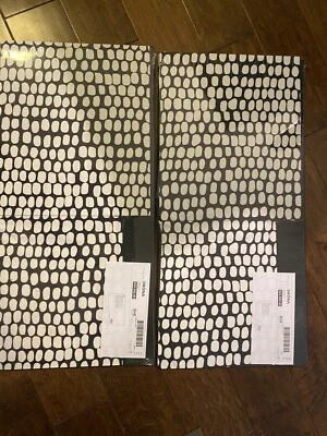 $24.99 • Buy (Lot Of 2) Ikea DRONA Storage Box Fits Kallax Expedit 13x15x13  Black/White Dots
