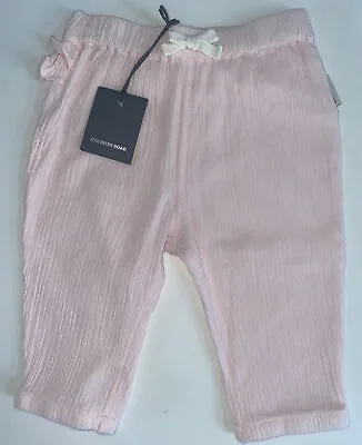 NEW! Country Road Pale Pink Crinkle Frill Pants Size 000 (0-3 Mths) • $19.95