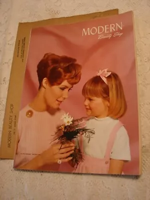 Vintage MODERN BEAUTY SHOP Magazine April 1967 W/ POSTER & Mailer • $14.99