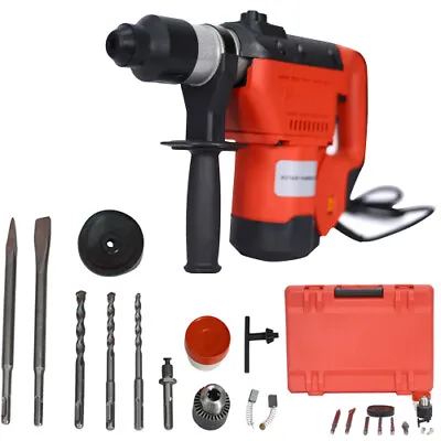 1100W Rotary Hammer 1-1/2  SDS Plus Rotary Hammer Drill 3 Functions US • $69.99