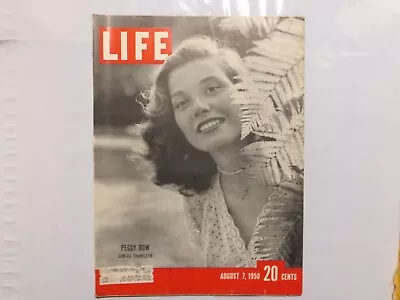 VTG Life Magazine August 7 1950 Peggy Dow Wanda Hendrix AA • $14.99