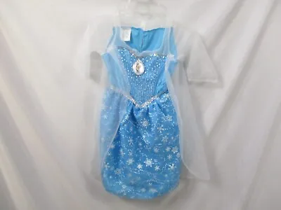 Frozen Elsa Costume Girls 4-6X Dress Disney Princess Halloween Childrens New • $15.99