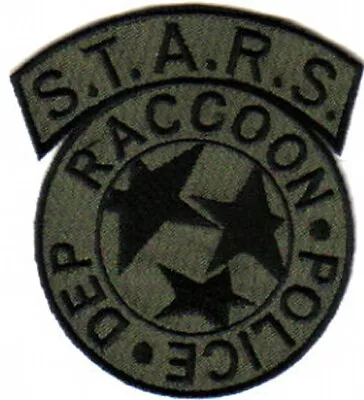 Resident Evil S.T.A.R.S. Raccoon Police Olive Logo Embroidered Patch NEW UNUSED • $7.99