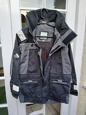 MUSTO BR1 CHANNEL Sailing Jacket Black SMALL Clean & Very Good Condition • £99