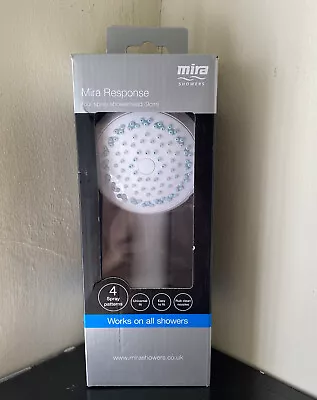 Mira Response Shower Head In White - Brand New Boxed - See Pics - Buy It £16.50 • £16.50