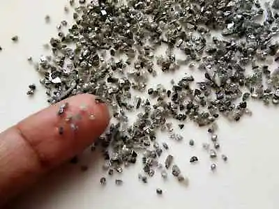 1mm To 2mm Approx Grey Diamond Chips Dark Grey Diamond (1Ct To 5Cts Options) • £25.42