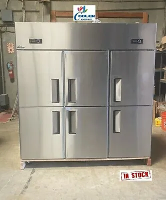 NEW 75  Upright Commercial Refrigerator Model AL46 6 Door With Warranty  • $2199.23