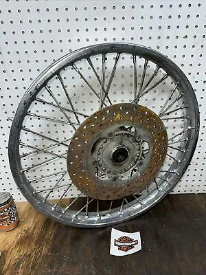 1974-1977 Front 21” Wheel Harley Sportster FX IronHead Rim 1.6x21” Used Rare 558 • $215