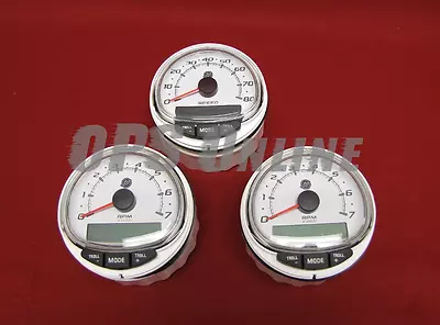 Mercury SmartCraft SC1000 WHT 2 Tachometer/ Speedometer 8M0135626 SS 8M0101089 • $1289