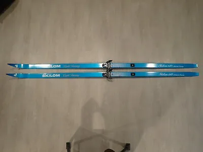 Vintage Skilom Dobbelbox Light Touring Cross Country Skis 200cm 3 Pin Bindings  • $44.93