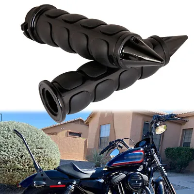 1  25mm Motorcycle Handle Bar Hand Grips For Honda VTX1300 R C S T 1800 C F N R • $27.21